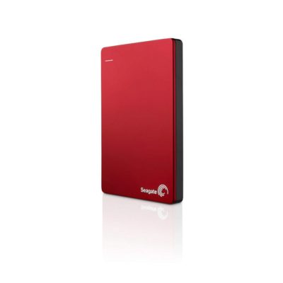 Seagate 1TB Slim HDD, Red
